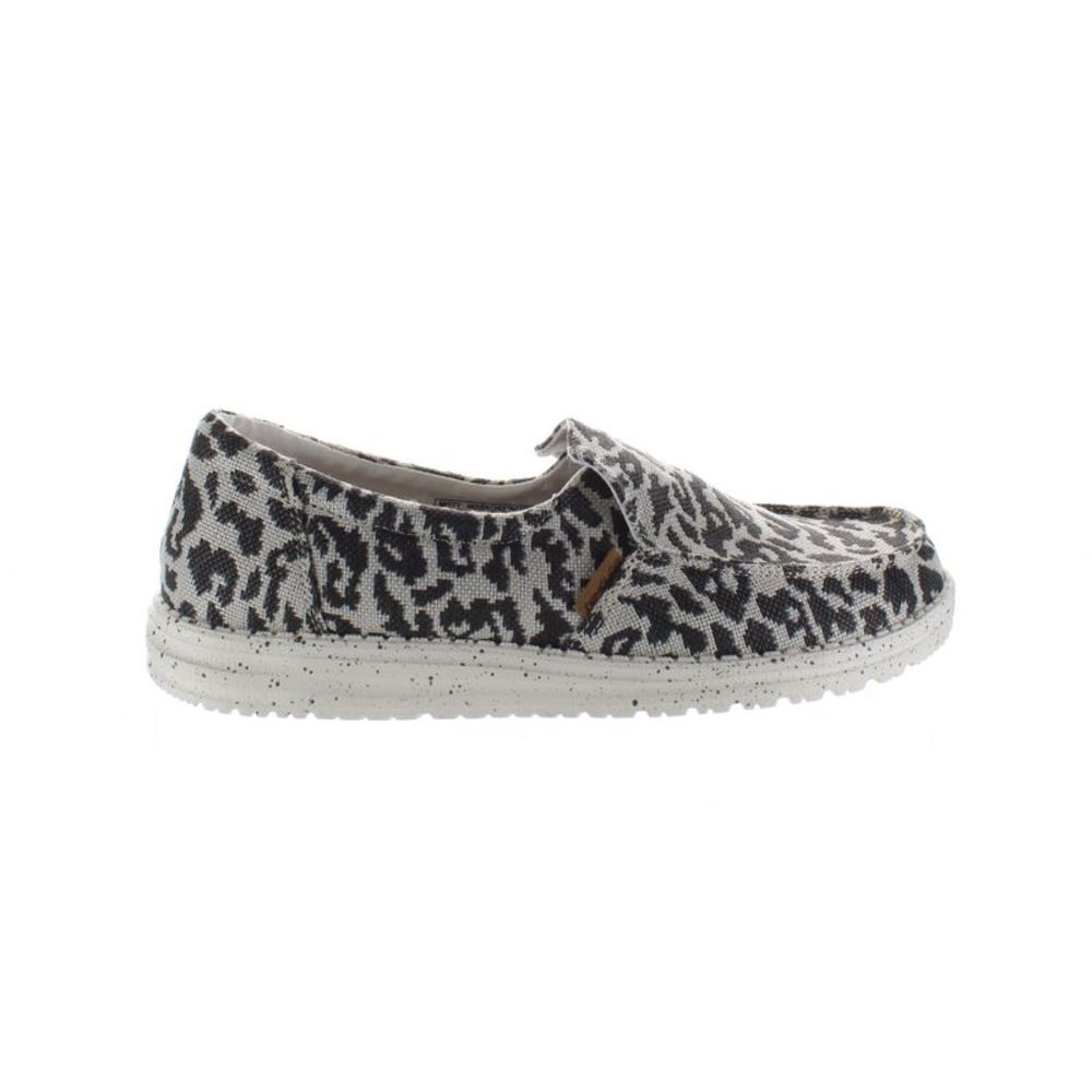 Hey Dude Womens Misty Animal Print Loafers Size 10 Medium (B, M)
